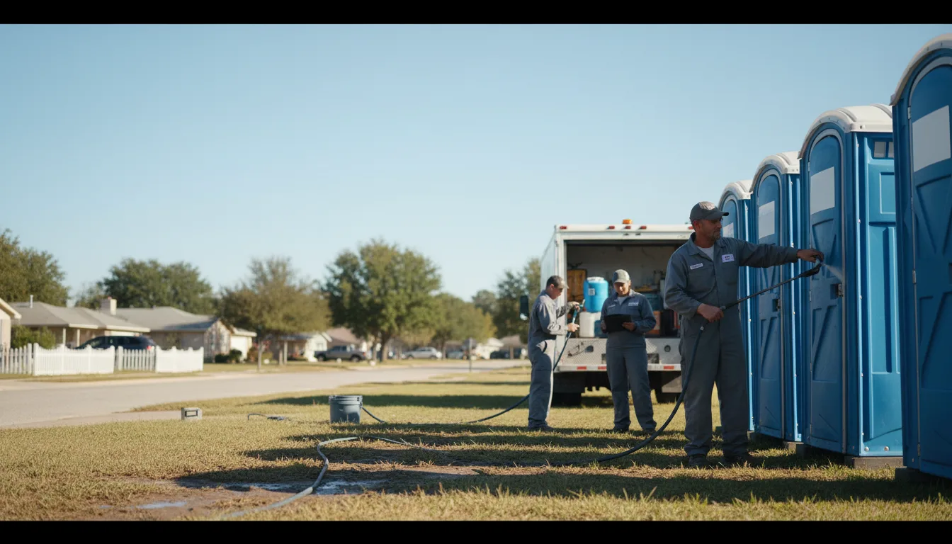 Long-Term Portable Toilet Rental in Rosston, AR near me